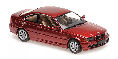 Maxichamps - BMW 3ER COUPE (E46) – 1999 – RED METALLIC